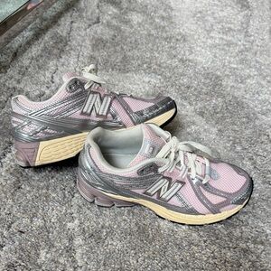New Balance 1906R Sneakers in Rose Sugar, Pearl Grey, & Ice Wine